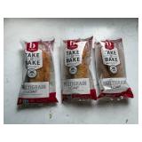 3x LaBrea Take & Bake Multigraine Bread Loaves