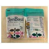 2x 14oz Zen Basil Organic Basil Seeds