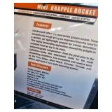 Unused 2026 LandHonor Mini Skid Steer Grapple Bucket MGB-72-44W