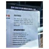 Unused 2026 WOLVERINE Mini Auger Drive & Bit MAD-12-12D CE