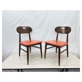 Mid Century Wood Chairs