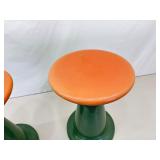 Vintage Mid Century Plastic Stools/Tables