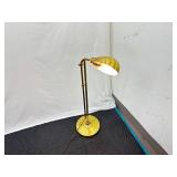 Vintage Art Deco Solid Brass Clamshell Floor Lamp