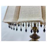 Vintage Mid Century Solid Brass Hollywood Regency Stiffel Table Lamp