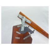 2 Vintage Sailboat Rudders and Keel Sets