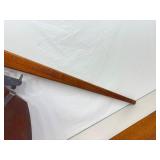 2 Vintage Sailboat Rudders and Keel Sets