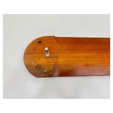 2 Vintage Sailboat Rudders and Keel Sets