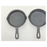 Set of 3 Cast Iron Wagner Skillets/Fry Pans