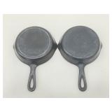 Set of 3 Cast Iron Wagner Skillets/Fry Pans