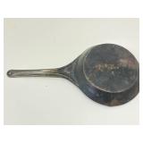 Set of 3 Antique Metal Cold Handle Cowboy Skillets/Frying Pans