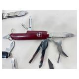 Lot of 9 Vintage Pocket Knives