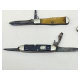 Lot of Vintage Pocket Knives for Parts