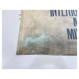 1936 Interior Malt and Grain Co. Grain Sack