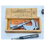 Lot of Vintage Lufkin and Stanley Measuring Devices