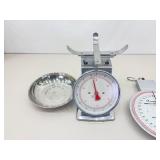Lot of 2 Vintage Mechanical Scales