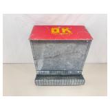 Vintage Galvanized Chicken/Animal Feeder