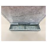 Vintage Galvanized Chicken/Animal Feeder