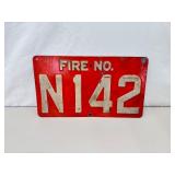 Vintage Thick Metal 14" Fire Plate