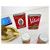 Lot of Vintage Tobacco, Ashtray, Tins, Hookah etc. Collectibles
