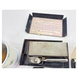 Lot of Vintage Gillette etc. Razor and Shaving Collectibles