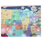 COMPLETE State Quarter Collection in Book