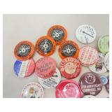 Lot of Vintage Pin Back Buttons