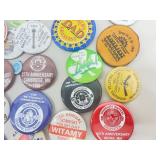 Lot of Vintage Pin Back Buttons