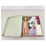 Vintage Ideal Tammy Doll Incase with Clothes and Accessories