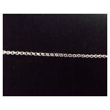 .925 Sterling Silver Peridot Pendant Necklace