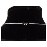 .925 Sterling Silver Weave Pendant Necklace