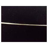 .925 Sterling Silver Moonstone Vermeil Pendant Necklace