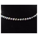 .925 Sterling Silver Clasp Genuine Freshwater Peacock Pearl Necklace