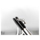 .925 Sterling Silver Butterfly Pendant Necklace