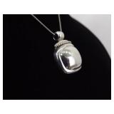 .925 Sterling Silver Pendant Necklace
