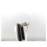 .925 Sterling Silver Styled Figaro Link Choker Necklace