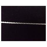 NEW .925 Sterling Silver Diamond Accented "Beat of Your Heart" Pendant Necklace
