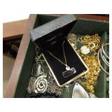 Large Lot of Costume Jewelry in SEVERAL Jewelry Boxes