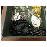 Large Lot of Costume Jewelry in SEVERAL Jewelry Boxes