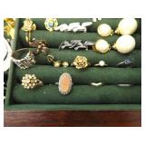 Large Lot of Costume Jewelry in SEVERAL Jewelry Boxes