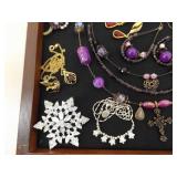 Large Lot of Costume Jewelry in SEVERAL Jewelry Boxes