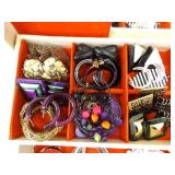 Large Lot of Costume Jewelry in SEVERAL Jewelry Boxes
