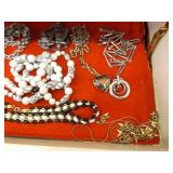 Large Lot of Costume Jewelry in SEVERAL Jewelry Boxes