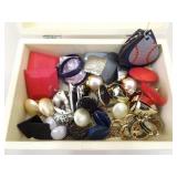 Large Lot of Costume Jewelry in SEVERAL Jewelry Boxes