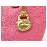 Dooney & Bourke Pink Pebble Grain Leather Lexington Tote