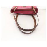 Dooney & Bourke Pink Pebble Grain Leather Lexington Tote