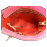 Dooney & Bourke Pink Pebble Grain Leather Lexington Tote