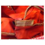 Dooney & Bourke Pink Pebble Grain Leather Lexington Tote
