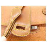 Vintage Dooney & Bourke All Weather Leather Calvary Body Bag
