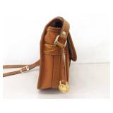Vintage Dooney & Bourke All Weather Leather Calvary Body Bag