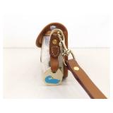 Dooney & Bourke All Weather Leather Norfolk Satchel, and Limited Edition Illustration Printed Canvas Wristlet